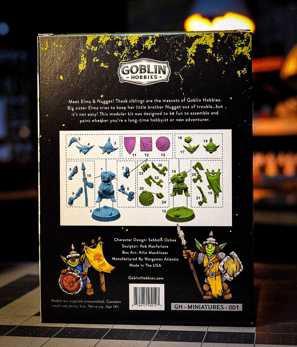 Goblin Adventurer Miniatures