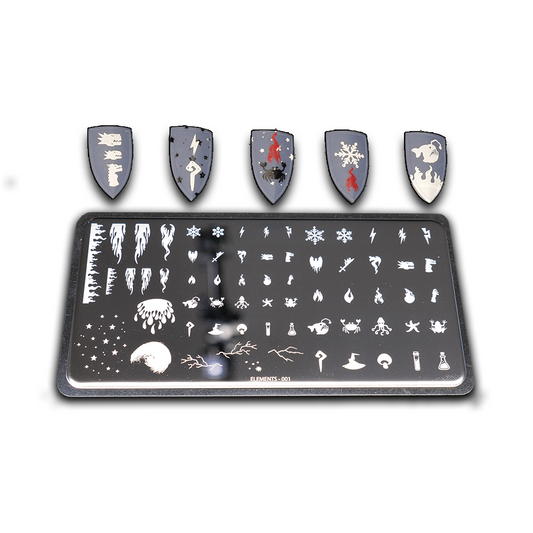 Elements(001) Stampin' Plate