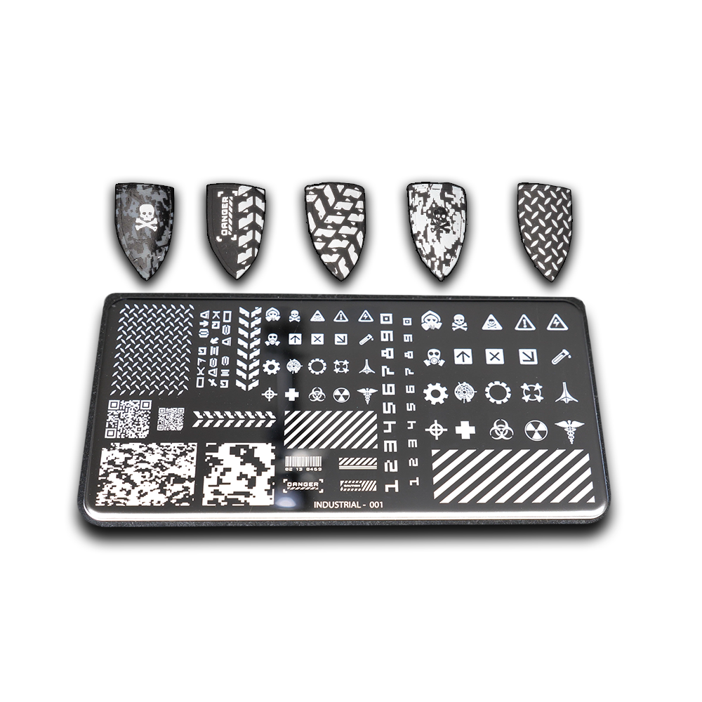 Industrial(001) Stampin' Plate