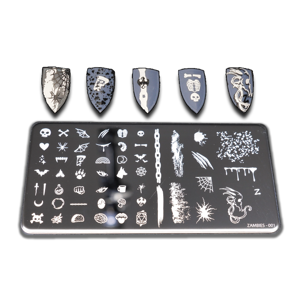 Zambies Stampin' Plate