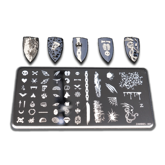 Zambies Stampin' Plate
